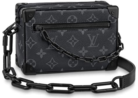 louis vuitton soft trunk monogram eclipse mini black|louis vuitton mini soft trunk.